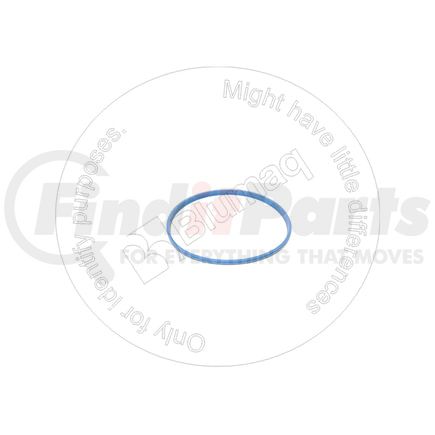 Blumaq VOE4941345 Carbon Scraper Ring - on Hoist Cylinder, fits Volvo Articulated Haulers A Series