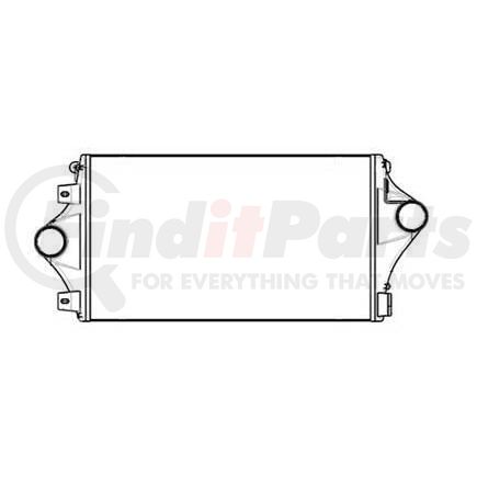 International HDH010795 Intercooler - 1/8x21 5/8x2x4in, Navistar Compatible