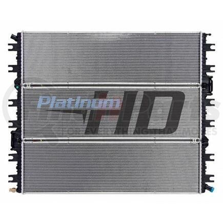 International HDK010108 A/C Condenser - Plastic Aluminum Low Temperature, 36 5/8x33 9/16x5/8in, Navistar Compatible