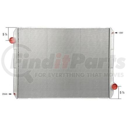 International HDC010001PA Radiator, Navistar Compatible