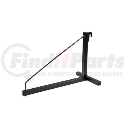 World American CN04-0006 Cargo Divider Track Bracket - Black, 18" D x 15-3/16" H, 1 Level, with Hooks