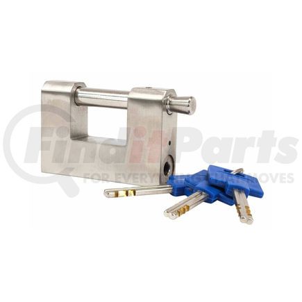 World American CN03-0007 Padlock - for Shipping Container, Stainless Steel 304