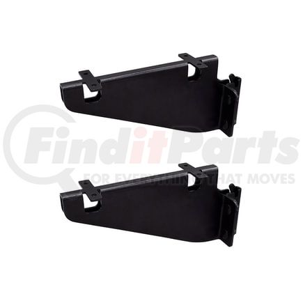 World American CS07-0002 Cargo Divider Track Bracket - Black, E-Track Fixed Shelf, for Enclosed Trailer Shelves