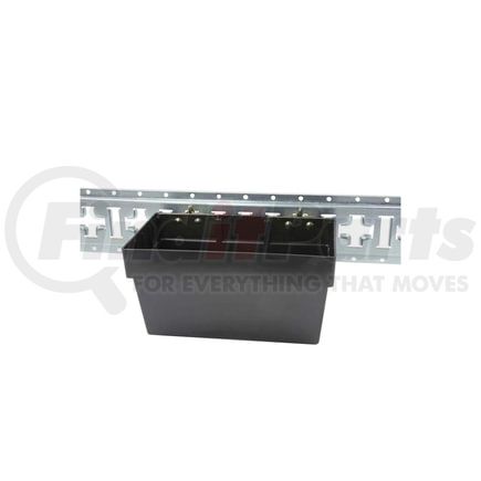 World American CS07-0046 Storage Cabinet Shelf - Black, Heavy Duty, for E-Track