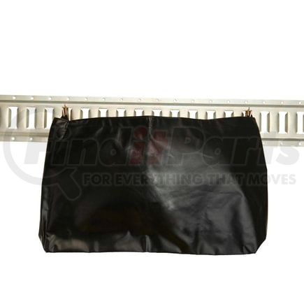 World American CS07-0038 Parts Bag - 14", Black, for E-Track, with Spring Fittings, Hold Up to 50 lbs.