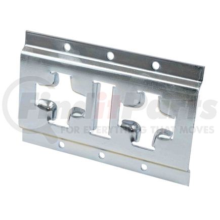 World American CS07-0052 Cargo Track - 8 in., E-Track, Galvanized, Horizontal and Vertical Cross Style