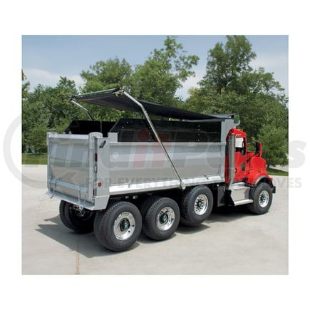 World American CS17-0003 Tarp - Complete Kit, Electric, 24', 4-Spring,for Dump Truck Tarp System, with Hardware