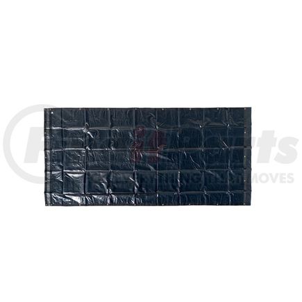 World American CS17-3008 Tarp - 7' x 15', 18oz Vinyl, Double Pocket, Waterproof, for Asphalt Dump Truck