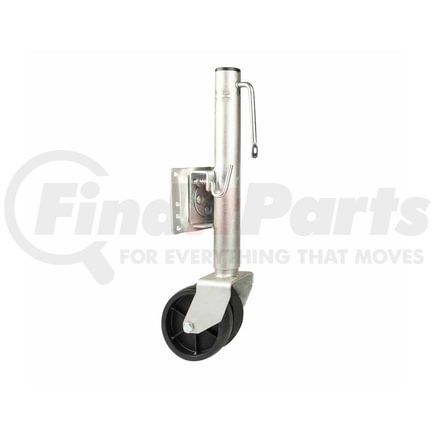 World American TA04-0003 Trailer Jack - Swivel, 2,000 lbs. Capacity, with Plastic Wheels