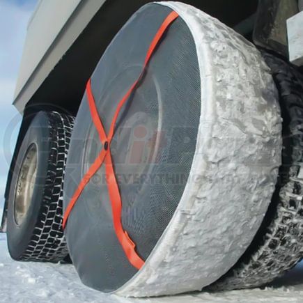 World American TA06-0005 AutoSock Tire Snow Sock - 275/80 R24.5 Tire Size, with Hand Gloves