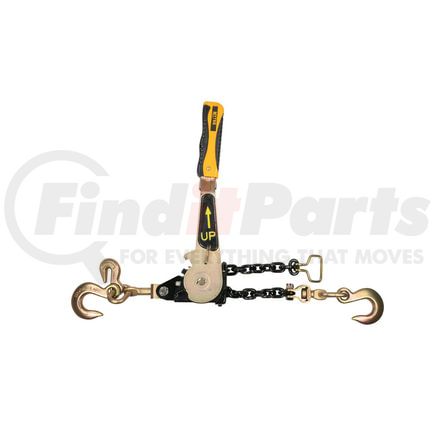 World American WA140-0026 EZ Binder Ratchet Cable Puller - Gold Chromate, 5/16" G70 or 3/8" G70