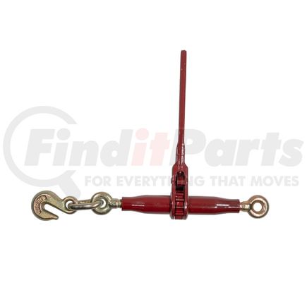 World American WA140-0030 Ratchet Cable Puller - Red, 5/16"-3/8", 7,100 lbs. WLL, with Grab Hook and Eye