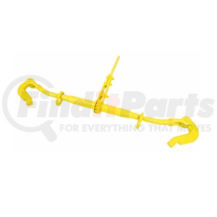 World American WA140-0067 Mytee Ratchet Cable Puller - Steamboat River, Yellow, 24" Barrel, with Pelican Hooks