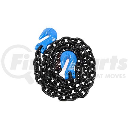 World American WA140-5000 Multi-Purpose Chain - Hauling and Lifting, 1/2 in. x 16 ft. G100, with Grab Hooks