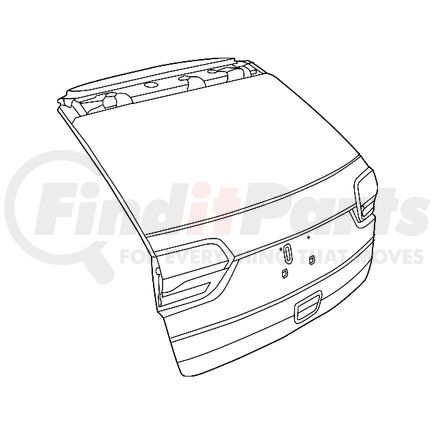 Mopar 68060203AF MIRROR