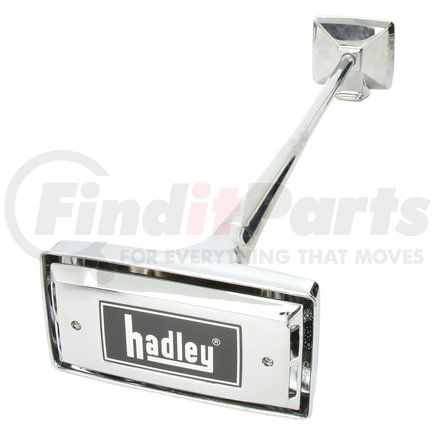 Hadley H00977TP 29 in. Low Tone Rectangular Ambassadors Air Horn Kit, Steel Projector, Chrome Finish