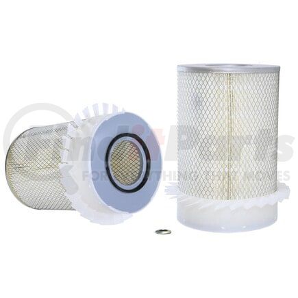 WIX Filters 42139 Engine Air Filter - x-ref NapaGold 2139, Cellulose, With Fins