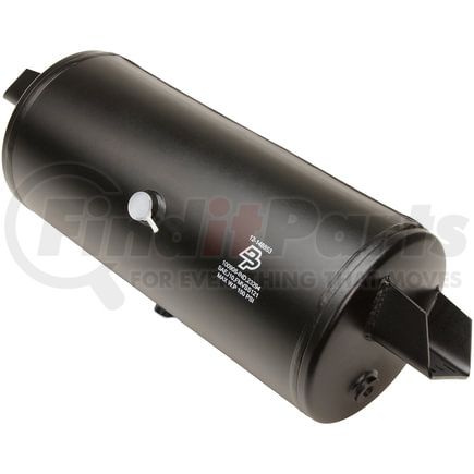 Dayton Parts 12-148853 Air Brake Air Tank - 1488 Vol. Cu. In., 9" OD x 27.5" L, Type 4 Mounting Bracket