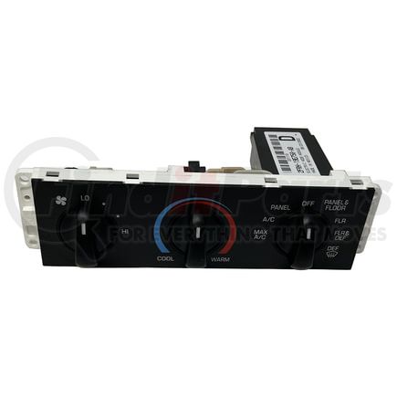 Freightliner A22-57400-004 HVAC Control Panel - Heater/Defroster, 3 Knobs, 3 Mounting Holes