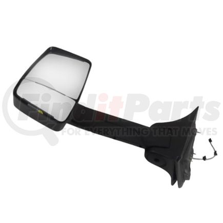 International 7505661C91 Door Mirror - Rear View, O/S Power Blk Lh 102, Navistar Compatible