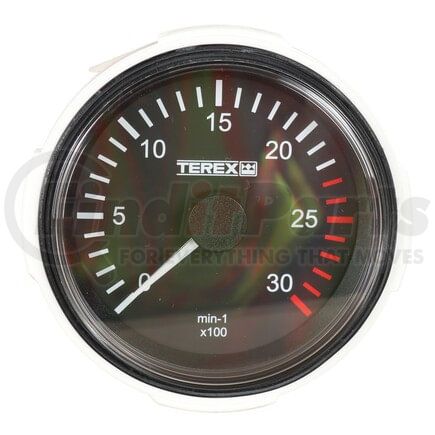 Terex 15316814 TACHOMETER 0-3000rpm TEREX LOGO
