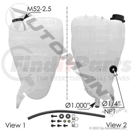 Automann 575.10314 COOLANT RESERVOIR IHC