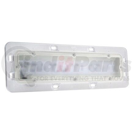 Grote 61P21 LED WhiteLight Recessed Mount 18" Dome Light, 18" Rectangular Dome Lamp, 12V, 1500 Lumens