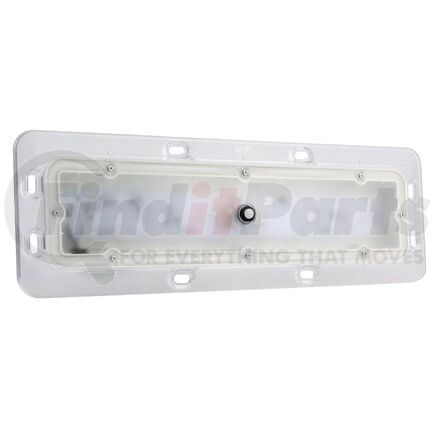 Grote 61P81 LED WhiteLight Recessed Mount 18" Dome Light, Rectangular Dome Lamp with Motion Sensor, Bi-Voltage, 1000 Lumens