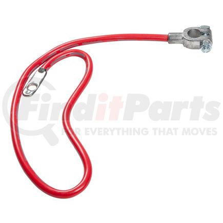 Grote 84-9228-R Battery Cable - 22 in., Center, Red, 4 Gauge, Top Post