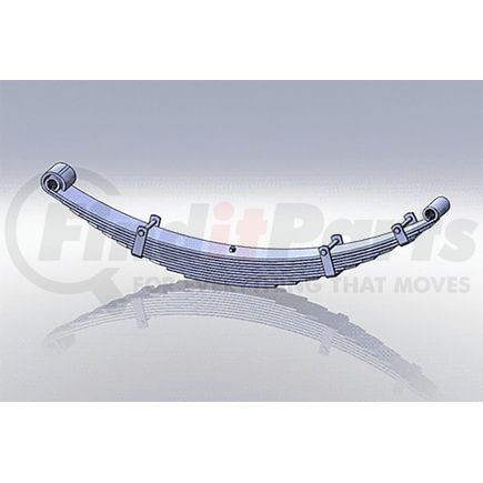 Dayton Parts 41-252 Leaf Spring - Front, Parabolic Spring, 3-Leaf, 4 in. Width, OEM 637396