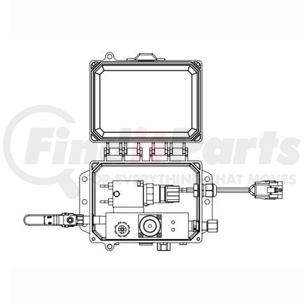 Hendrickson VS-32074-120 Tire Pressure Monitoring System (TPMS) Control Unit - 120 PSI, Delphi Connector