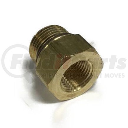 International 3525295C4 Air Compressor Adapter - M27 X 2.0 Straight Thread X 1/2"-14 Nptf, Navistar Compatible