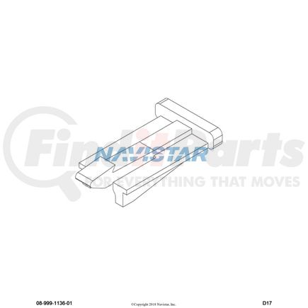 International 3676719C1 Wheel Lock, Navistar Compatible