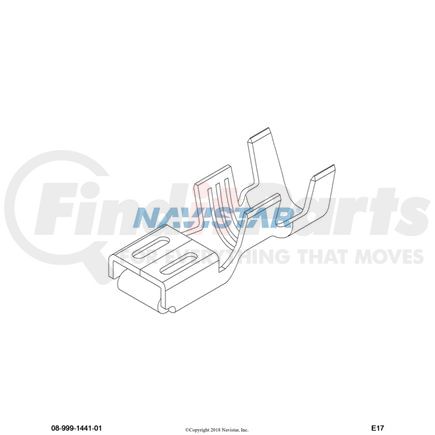 International 3524333C1 Terminal Cable Female, Navistar Compatible