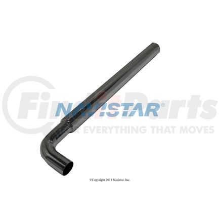 International 1518512C4 PIPE TAIL*LOWER - 4.0OD TO 5.