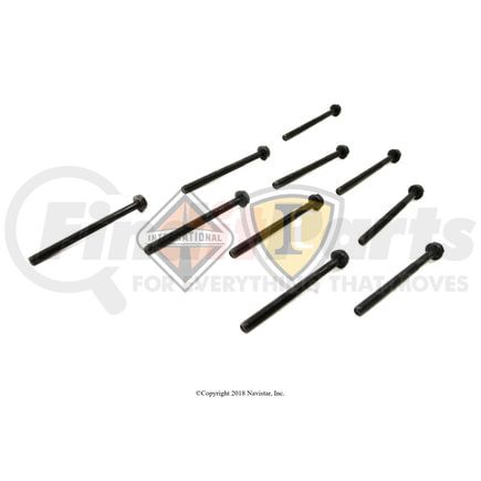 International 1883133C1 Engine Cylinder Head Bolt, Navistar Compatible