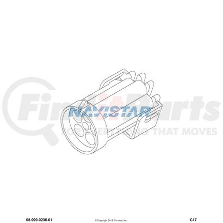 International 1673751C1 CONNECTOR CABLE