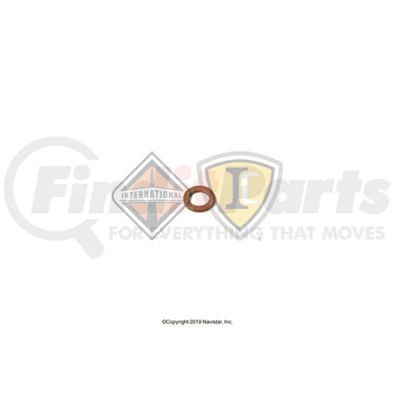 International 1812795C1 Fuel Line Gasket - Adapter to Carburetor, Navistar Compatible