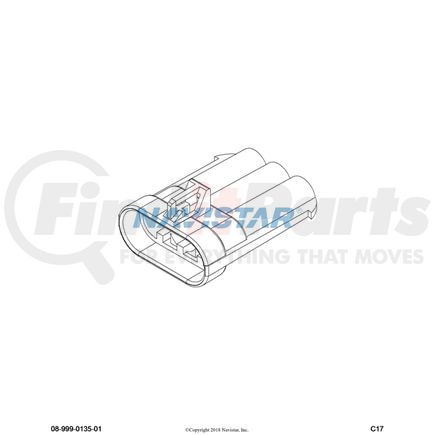 International 1667740C1 CONNECTR,CONNECTOR CABLE SEE G