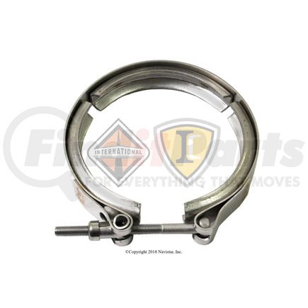 International 1893794C1 Exhaust Pipe Clamp, Navistar Compatible