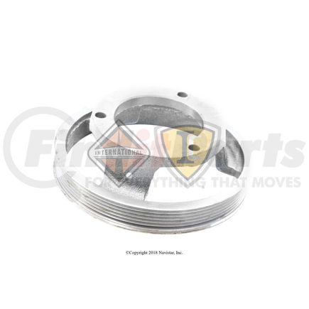 International 1832449C1 Crankshaft Power Take-Off Pulley for Air Compressor, Navistar Compatible