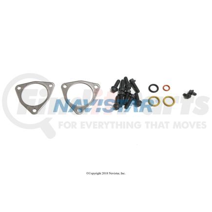 International 1876540C92 Turbocharger Mounting Gasket, Navistar Compatible