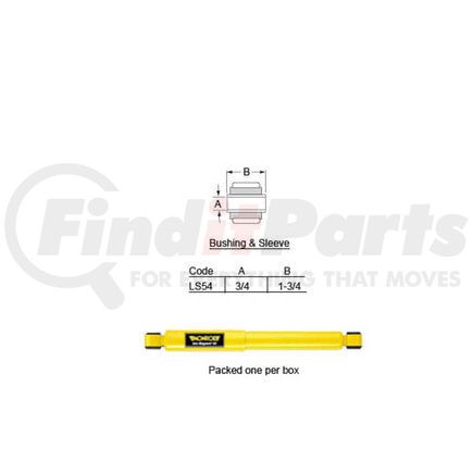 International 1667520C1 Absorber, Shock, , Navistar Compatible