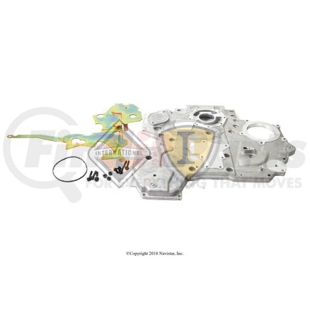 International 1881728C91 Engine Timing Cover - Front Half with Seal, Navistar Compatible