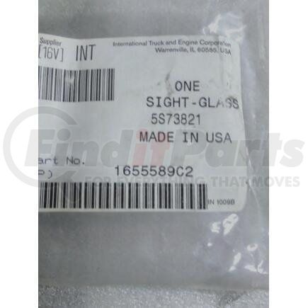 International 1655589C2 Engine Cylinder Head Glass, Navistar Compatible