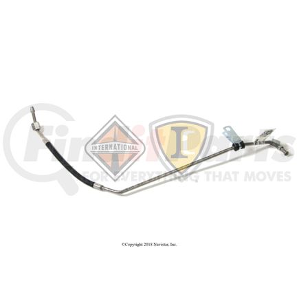 International 3005735C1 Exhaust Control Valve Tube - Turbo Outlet Pipe to TC1TOP/EBPS, Navistar Compatible