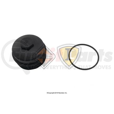 International 1891658C91 Fuel Filter Cap, Navistar Compatible
