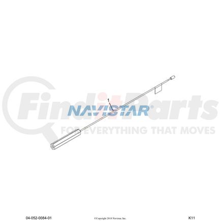 International 3566308C1 CABLE PARK BRAKE 32.14 IN
