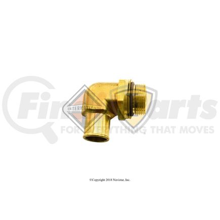 International 3582101C1 Elbow Fitting - 90 Degree Hose M33 Beaded, Navistar Compatible