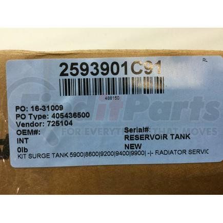 International 2593901C91 Engine Cylinder Head Tank, Navistar Compatible